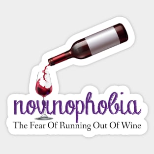 Novinophobia Sticker